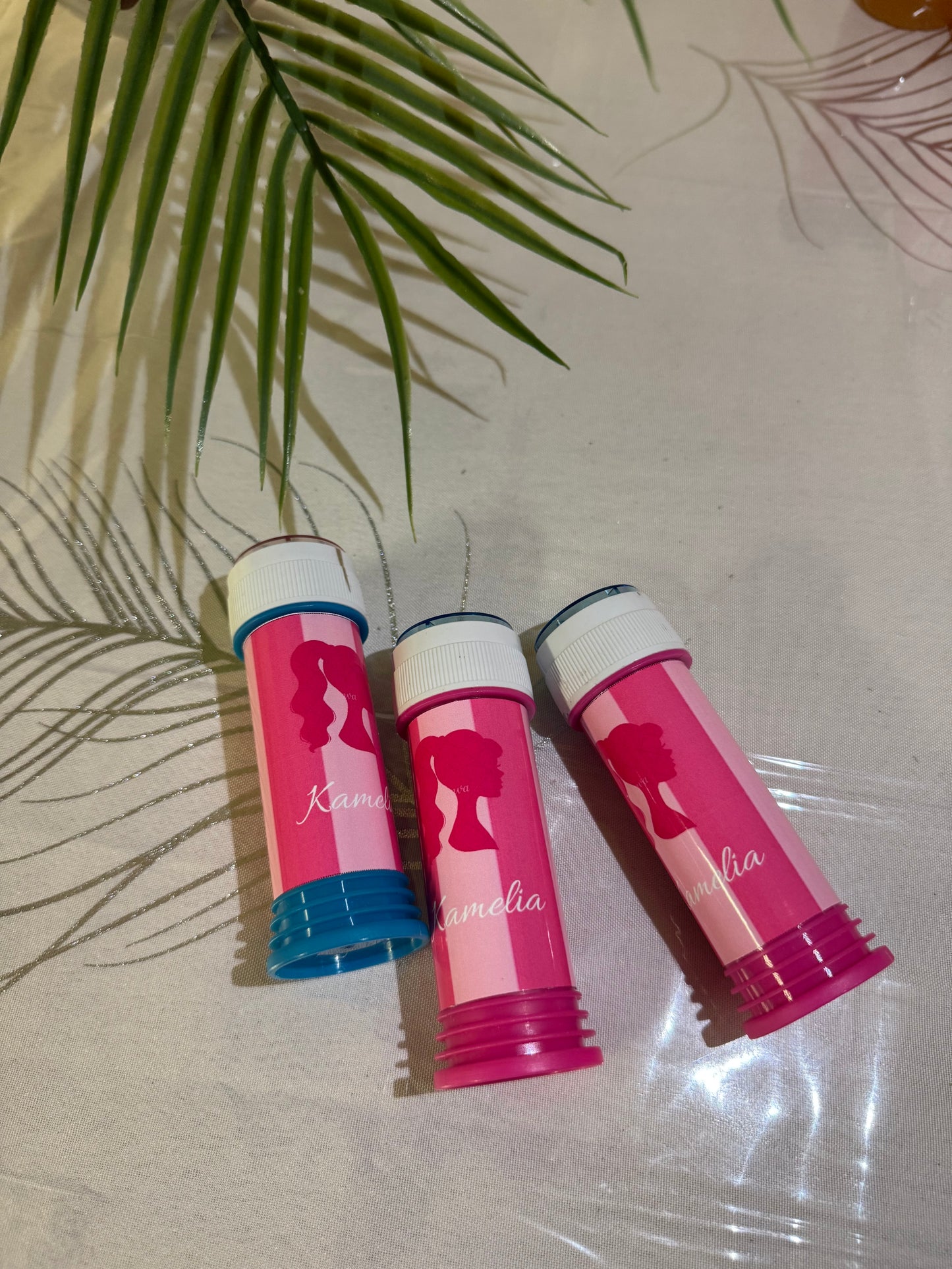 Jeu à bulles de savon