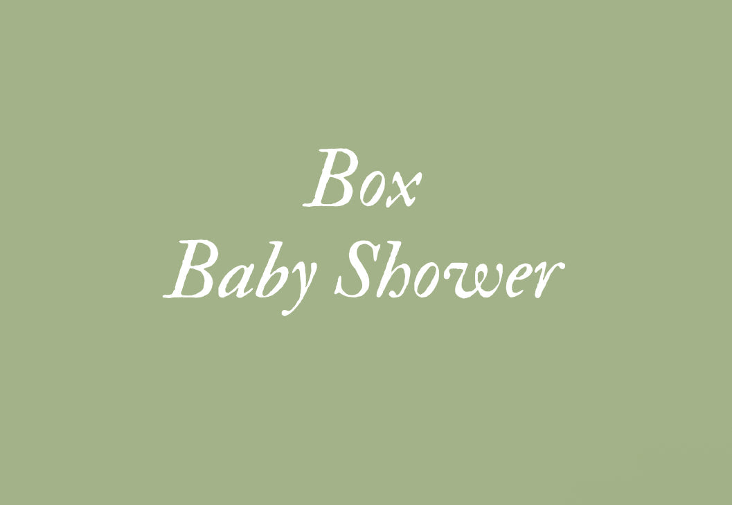 BOX BABY SHOWER