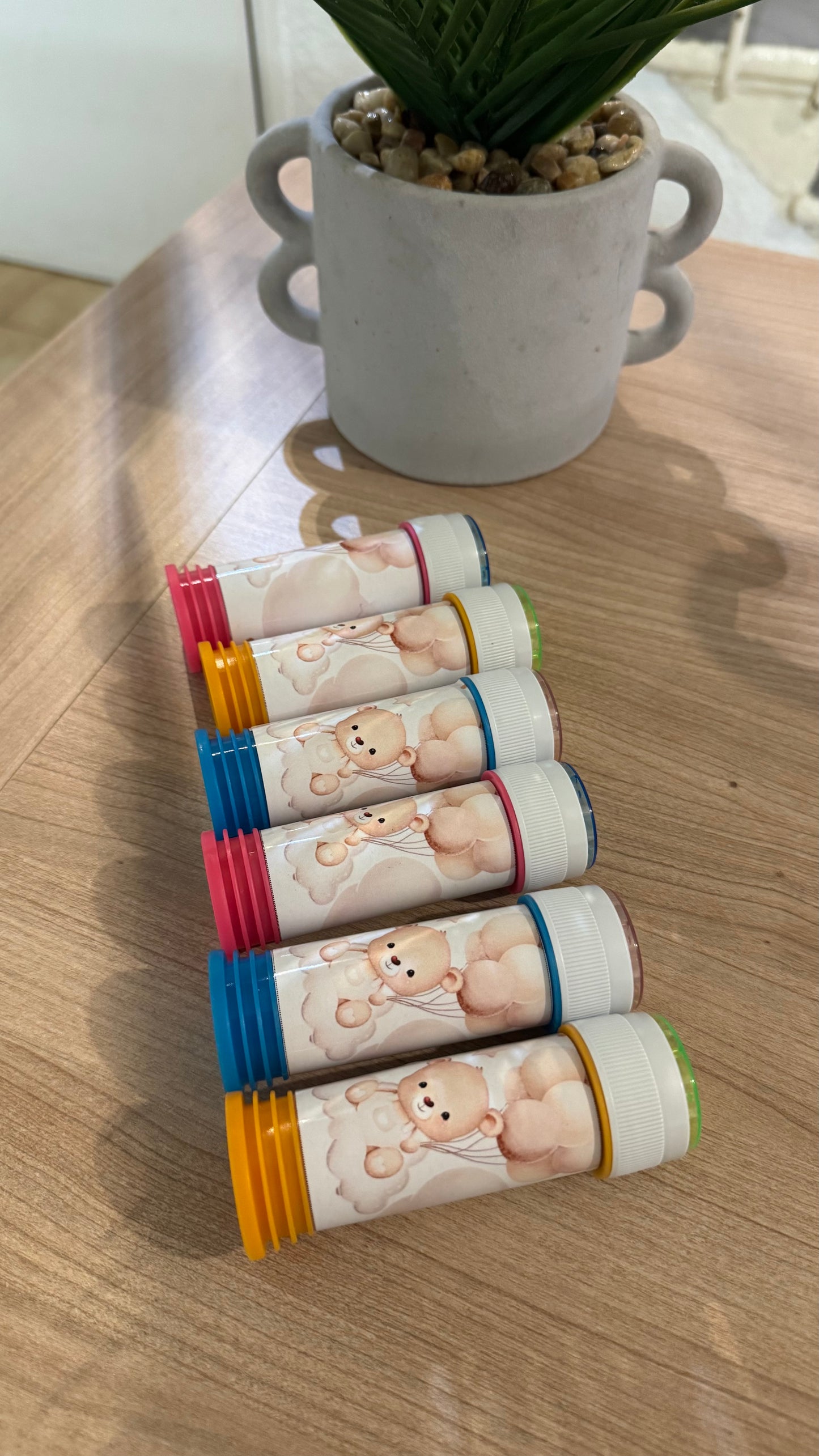 Jeu à bulles de savon